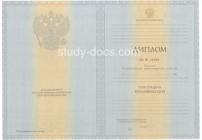 Диплом специалиста 2012-2013 в Тюмени